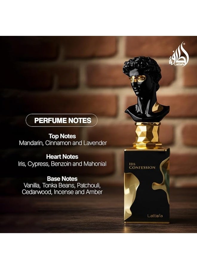 Lattafa His Confession Eau De Parfum 100ml - Image 4